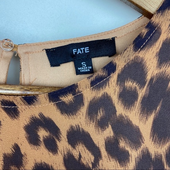 Fate Leopard Ruffle Dress - Picture 6 of 6